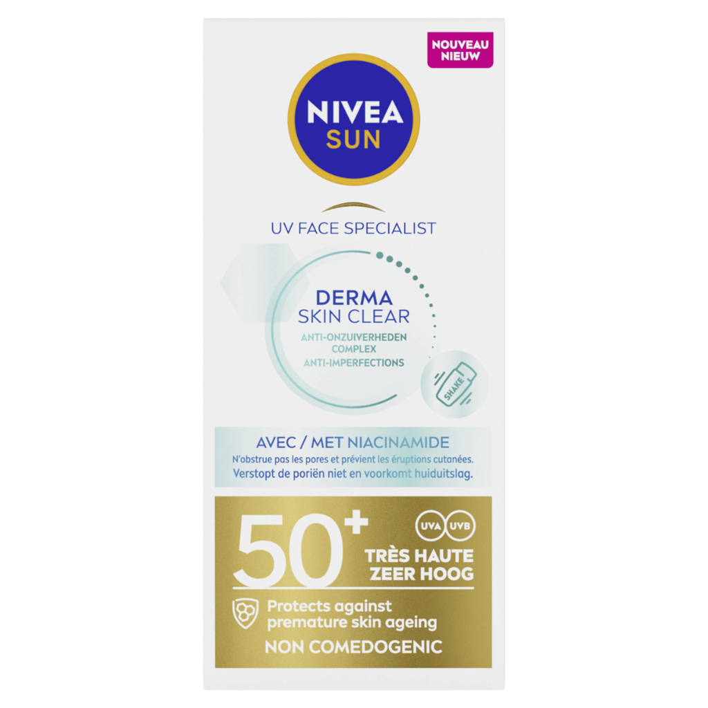 Sun Uv Face Derma Skin Clear - Blemish Control SPF50+ - 40 ml