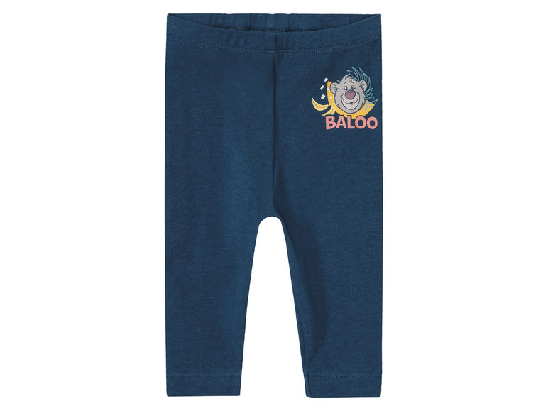 Baby leggings, 2 stuks, met hoog bio-katoengehalte