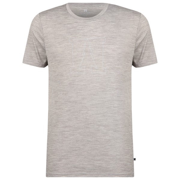 Heber Peak - MerinoMix150 PineconeHe. Logo T-Shirt - Haut en mérinos