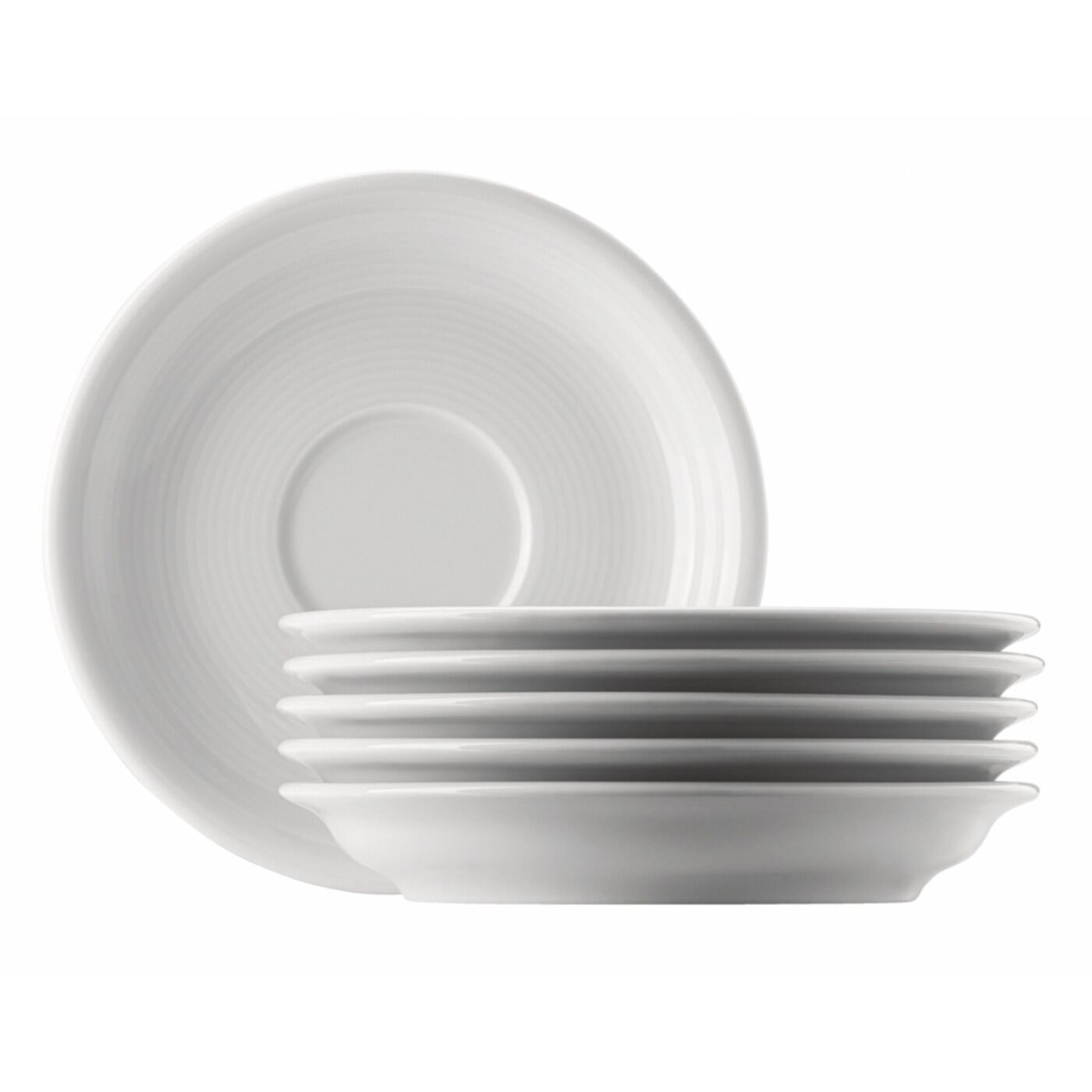 ThomasKaffee-Untertasse «Trend weiss» 6 Stk.