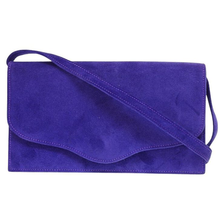 Hermès Vintage Hermès Crossbody Bag Purple