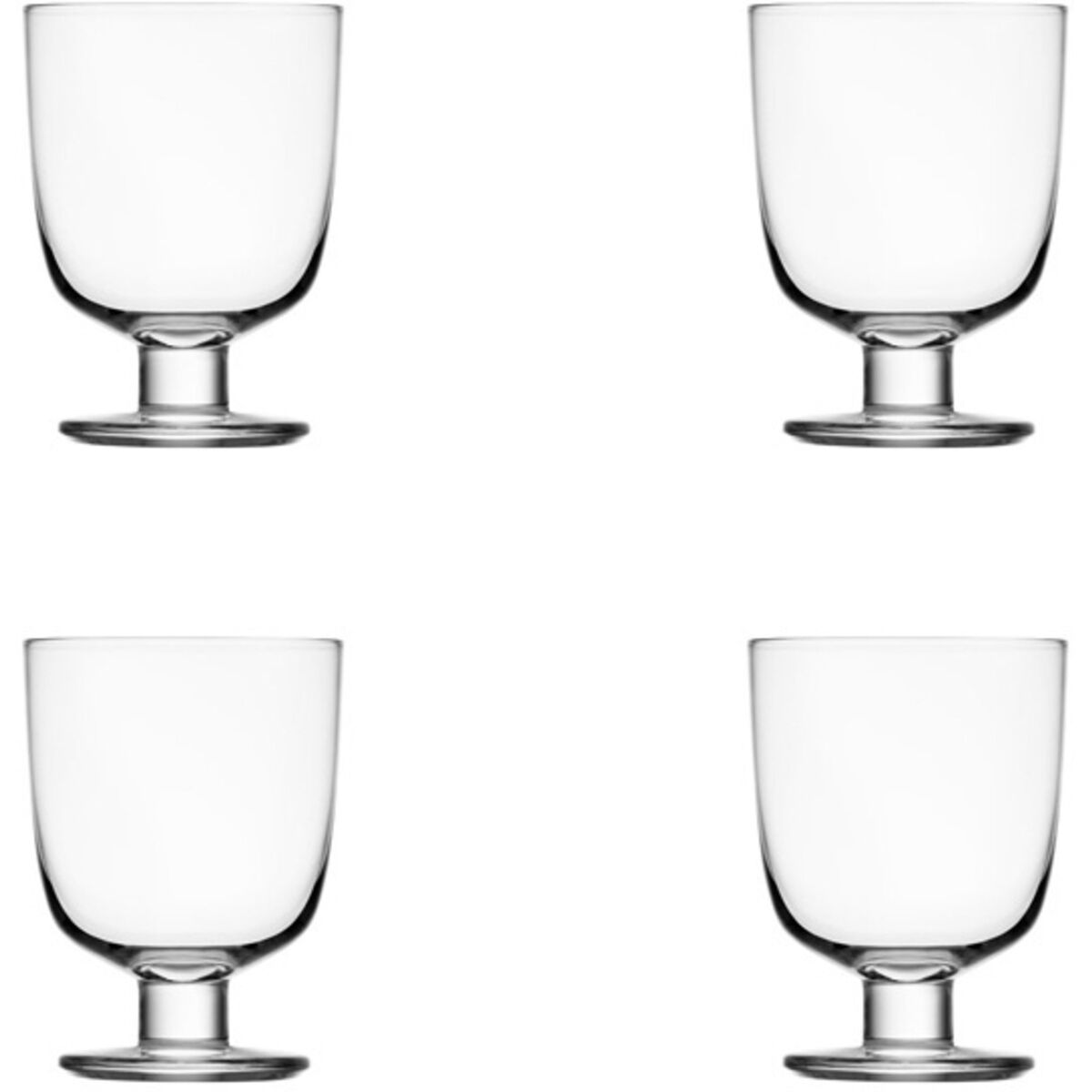 Lempi Glass 34 cl Klar 4 stk
