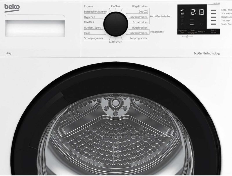 Beko - DR81480 - Warmtepompdroger - Energiezuinig - 8 kg