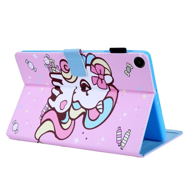 For Samsung Galaxy Tab A9 Flip Stand Case PU Leather Pattern Tablet Cover