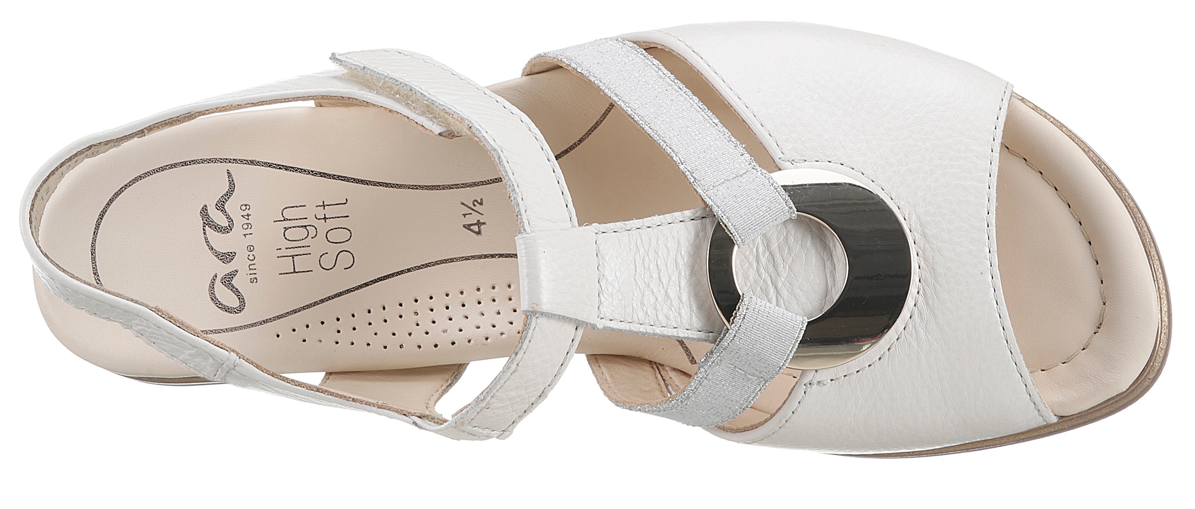 Ara Sandalette »LUGANO«  , Sommerschuh, Sandale, Blockabsatz, in eleganter Optik, H-Weite