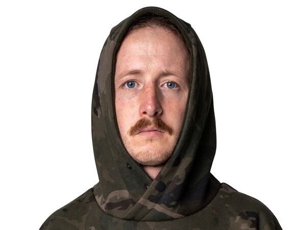 Sweat à capuche Nash ZT Wind Chill Camo pour la pêche