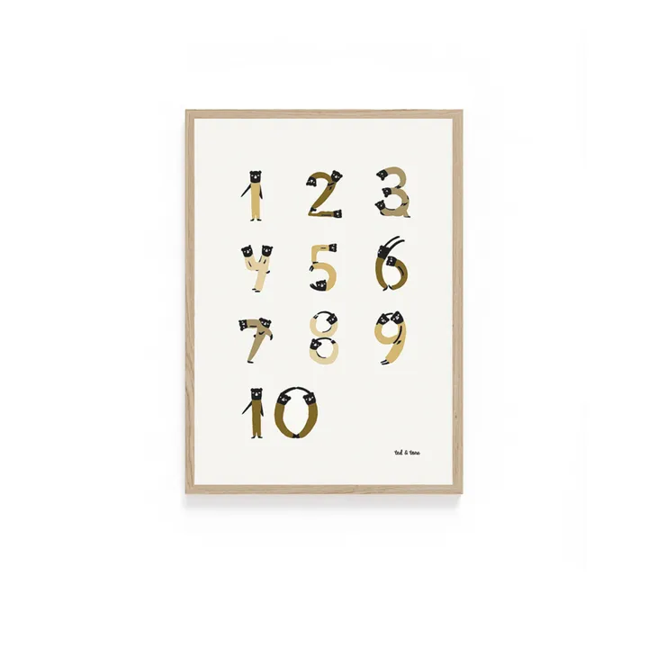 Ted & Tone Affiche 1,2,3