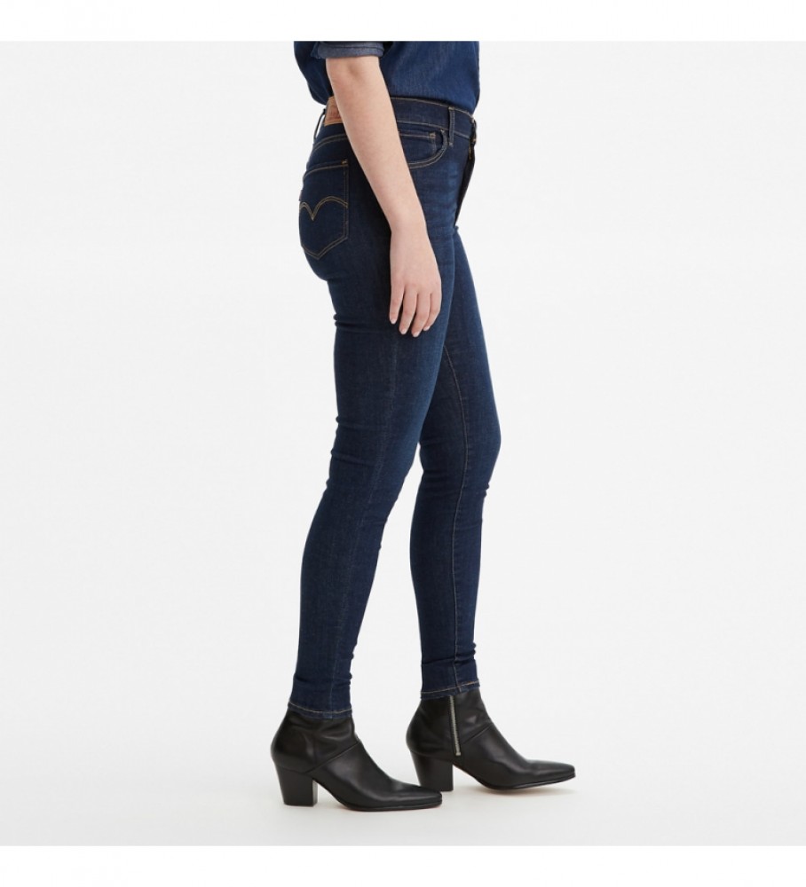Calça jeans Levi's 720 Super Narrow Azul Marinho