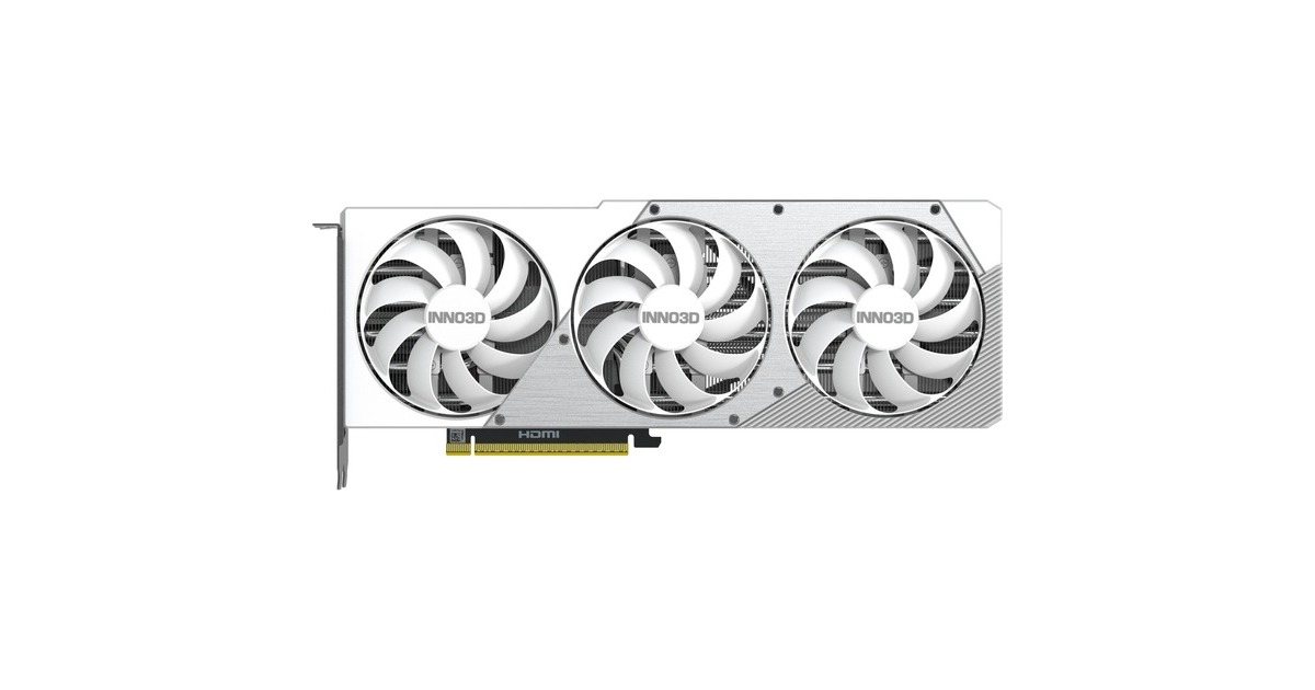 INNO3DGeForce RTX 5080 X3 OC WHITE grafische kaart  (Wit, DLSS 4, 3x DisplayPort, 1x HDMI 2.1, Tweedekans)