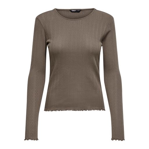 ONLY Carlotta Langærmet Bluse, Falcon, XS