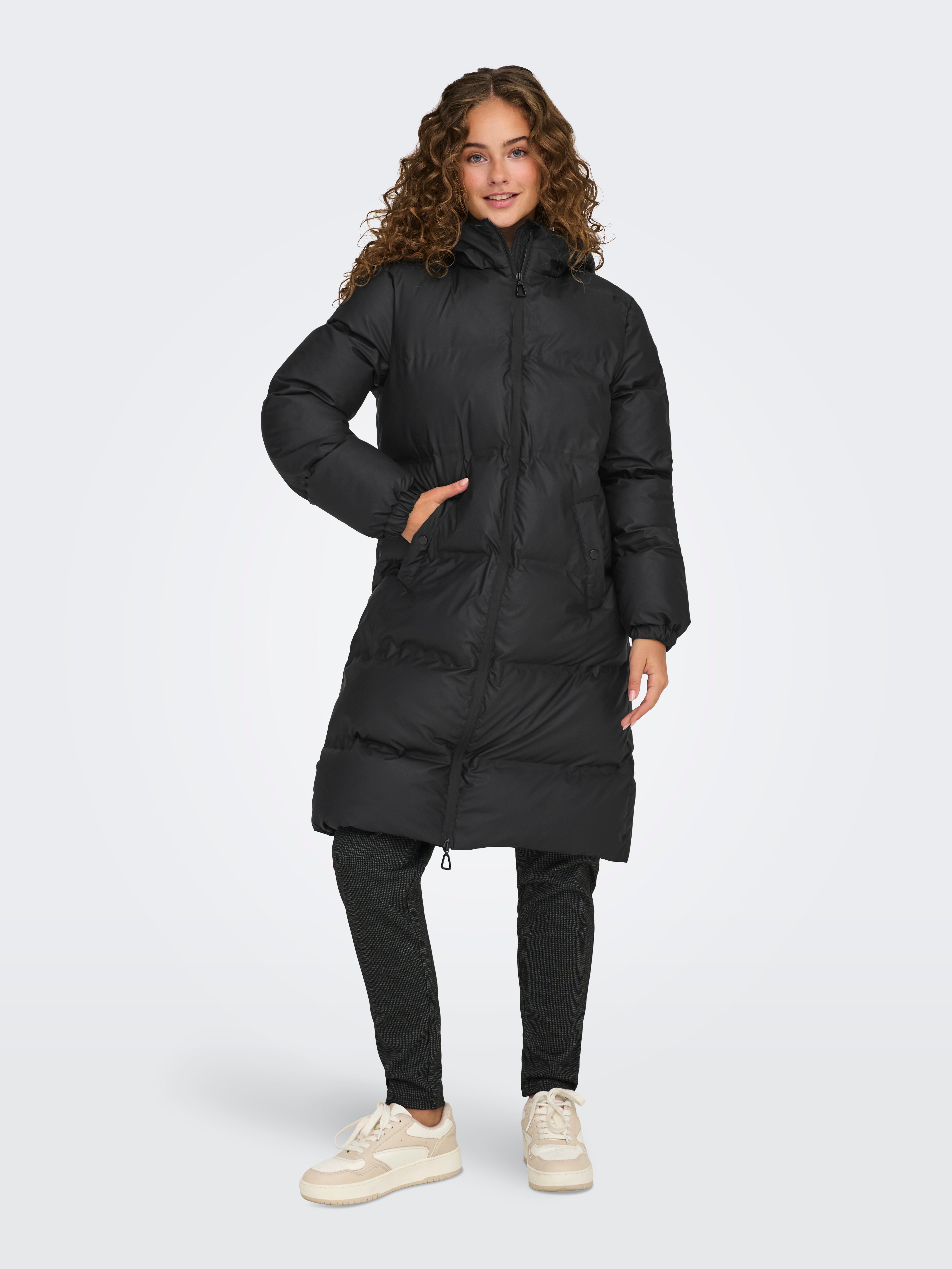 ONLLEA Steppmantel Black