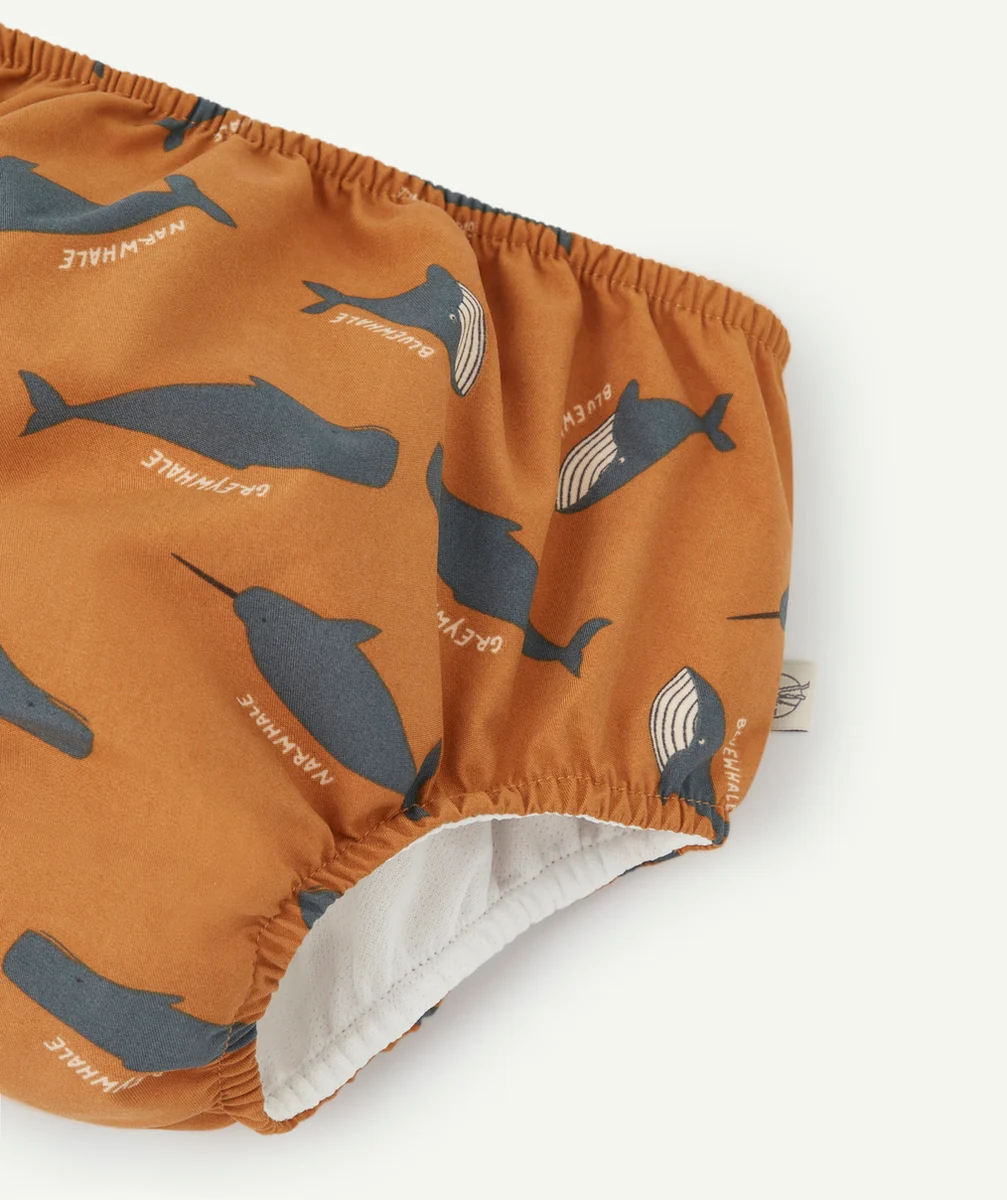 LASSIGCOUCHE DE BAIN CAMEL THÈME BALEINE