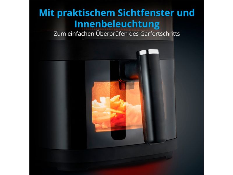 Medion Heissluft-Fritteuse MD 11780 5 l, Schwarz Fritteuse