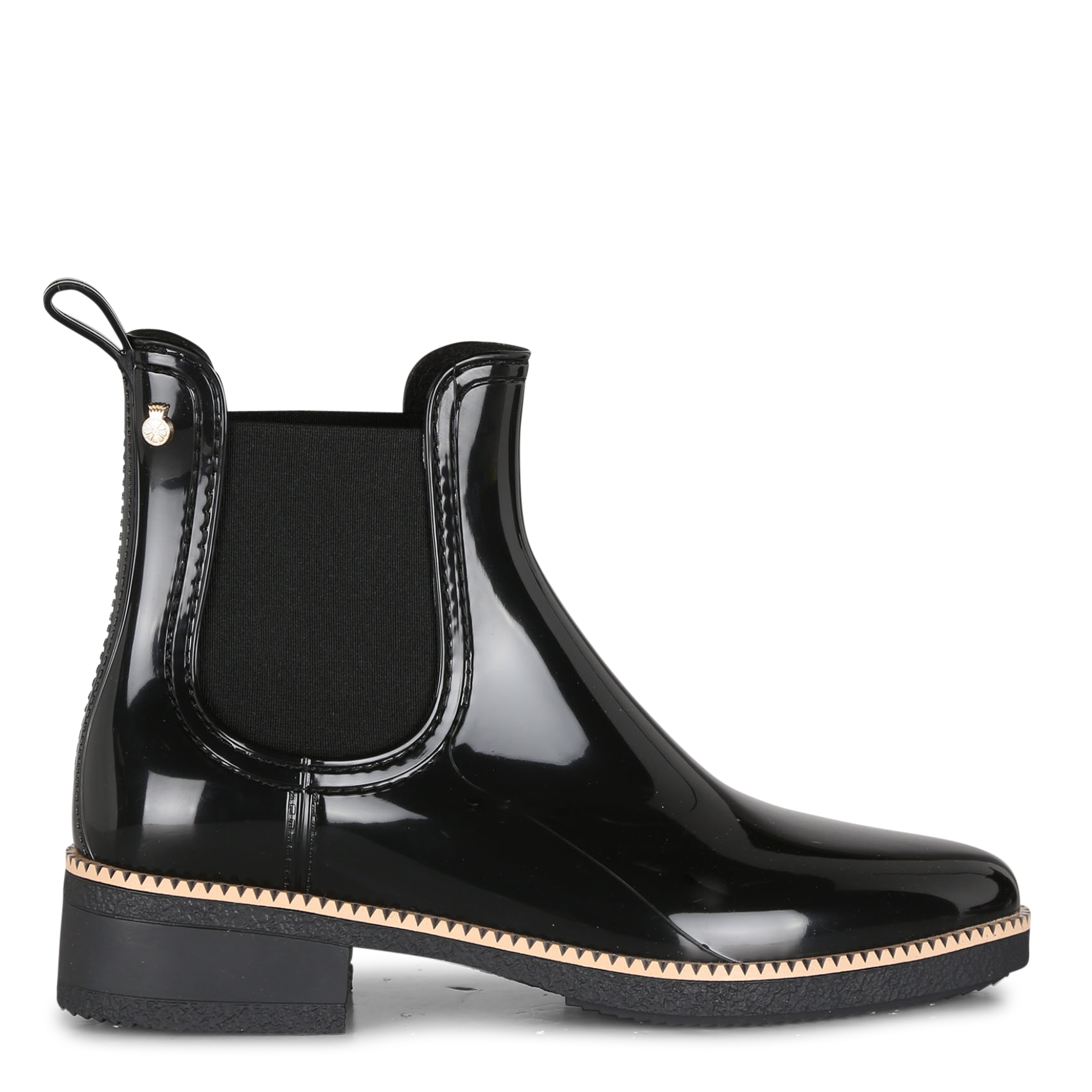 AVA - Boots en PU | Noir