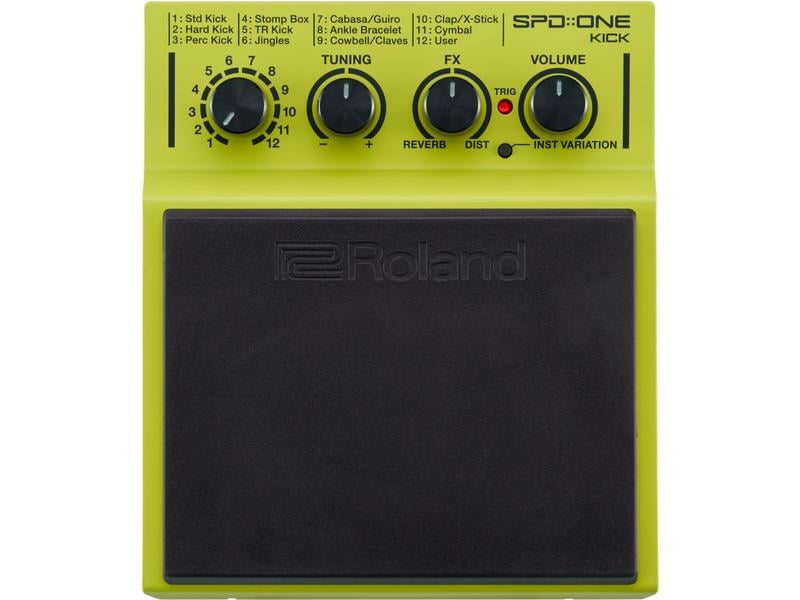 Roland Sampling Pad SPD-1K Der einfachste Weg, Four-to-the-Floor-Beats und Kick Drums in deine Performance zu integrieren