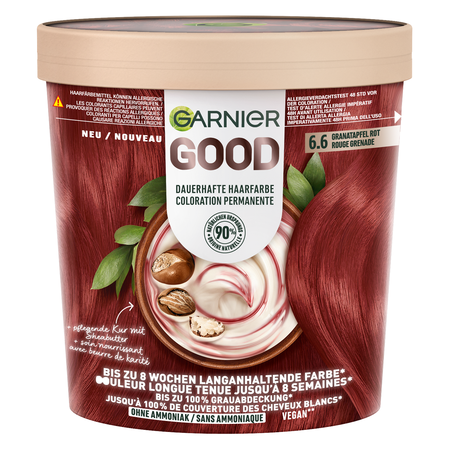 GARNIER GOOD Color permanent 6.6 Pomegranate Red Tb 1 Stk