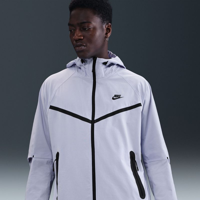 Nike - Tech Woven - Hoodie - Blauw