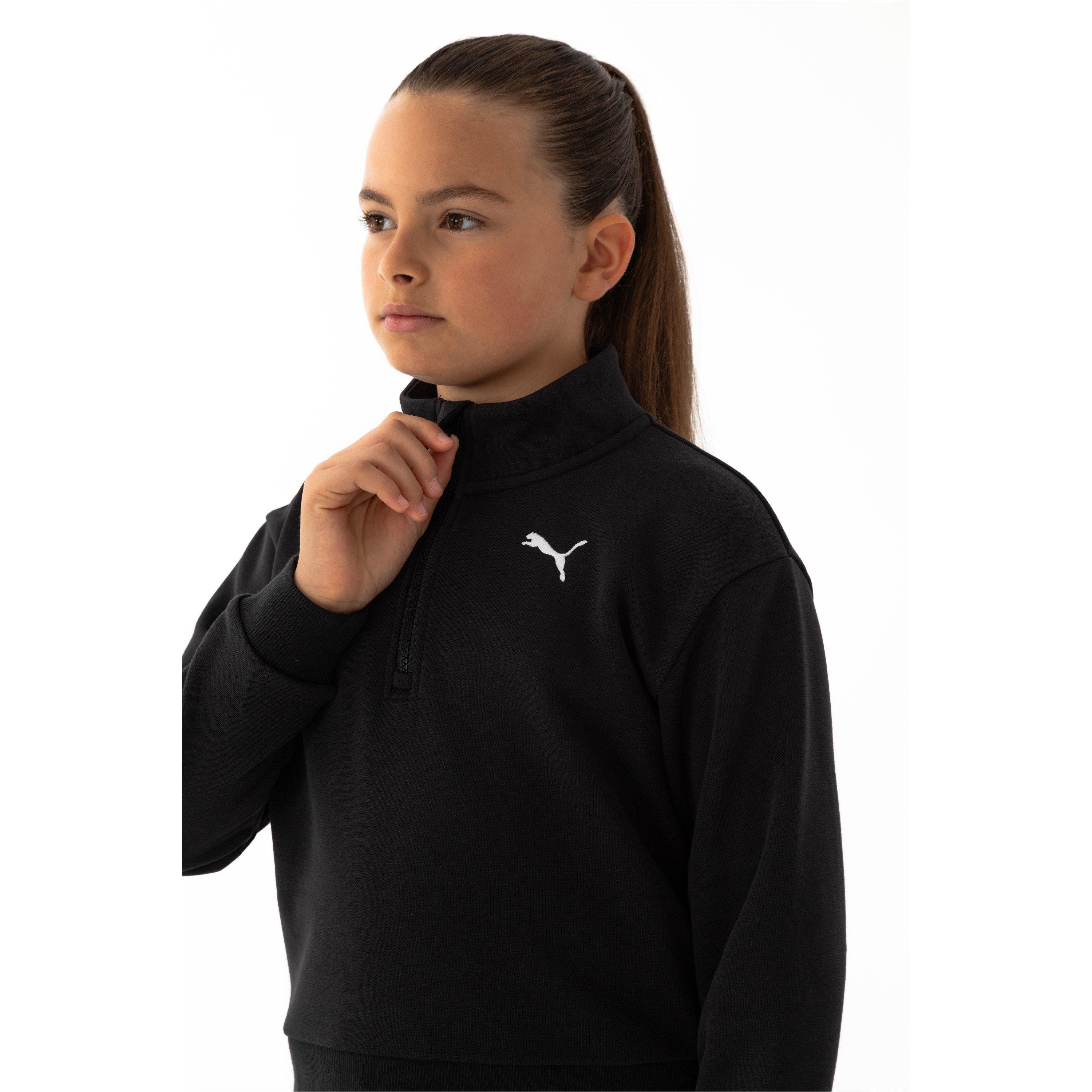 Puma ESS Contrast Fleece Hoodie Junior