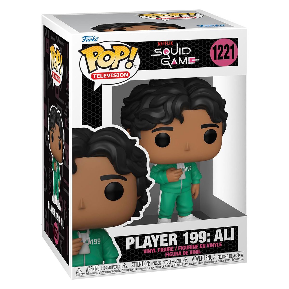 DIV FK64794 - Funko POP! - Netflix Squid Game - Vinyl-Figur, Ali 199, Nr. 1221, ca. 9 cm