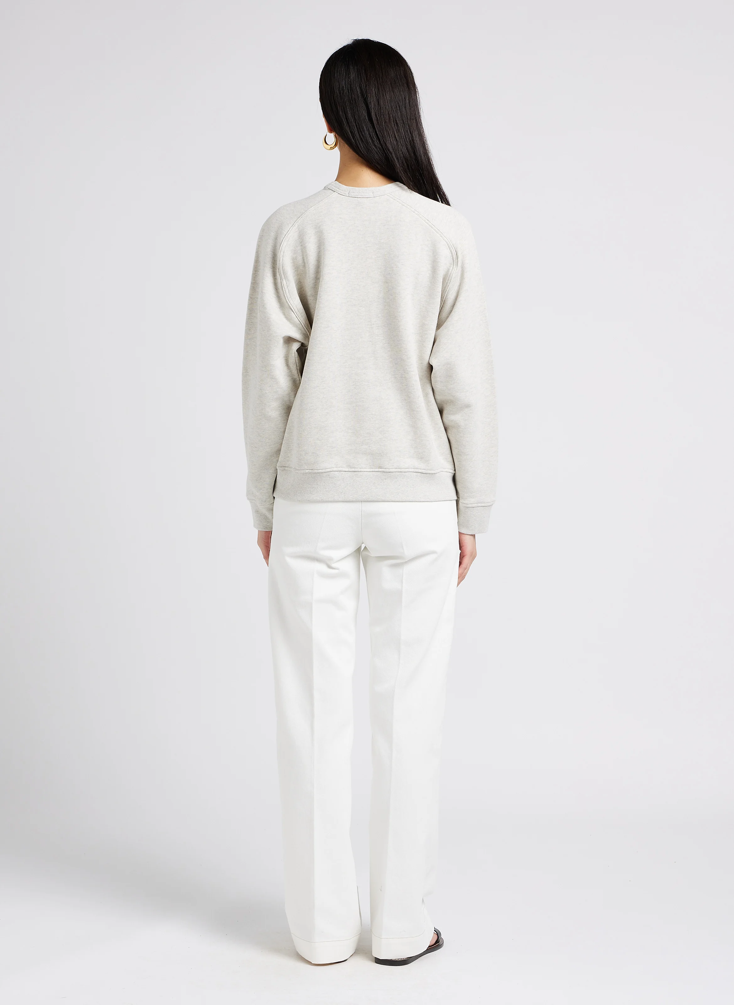 CALIFORNIA - Jean bootcut en coton | Blanc