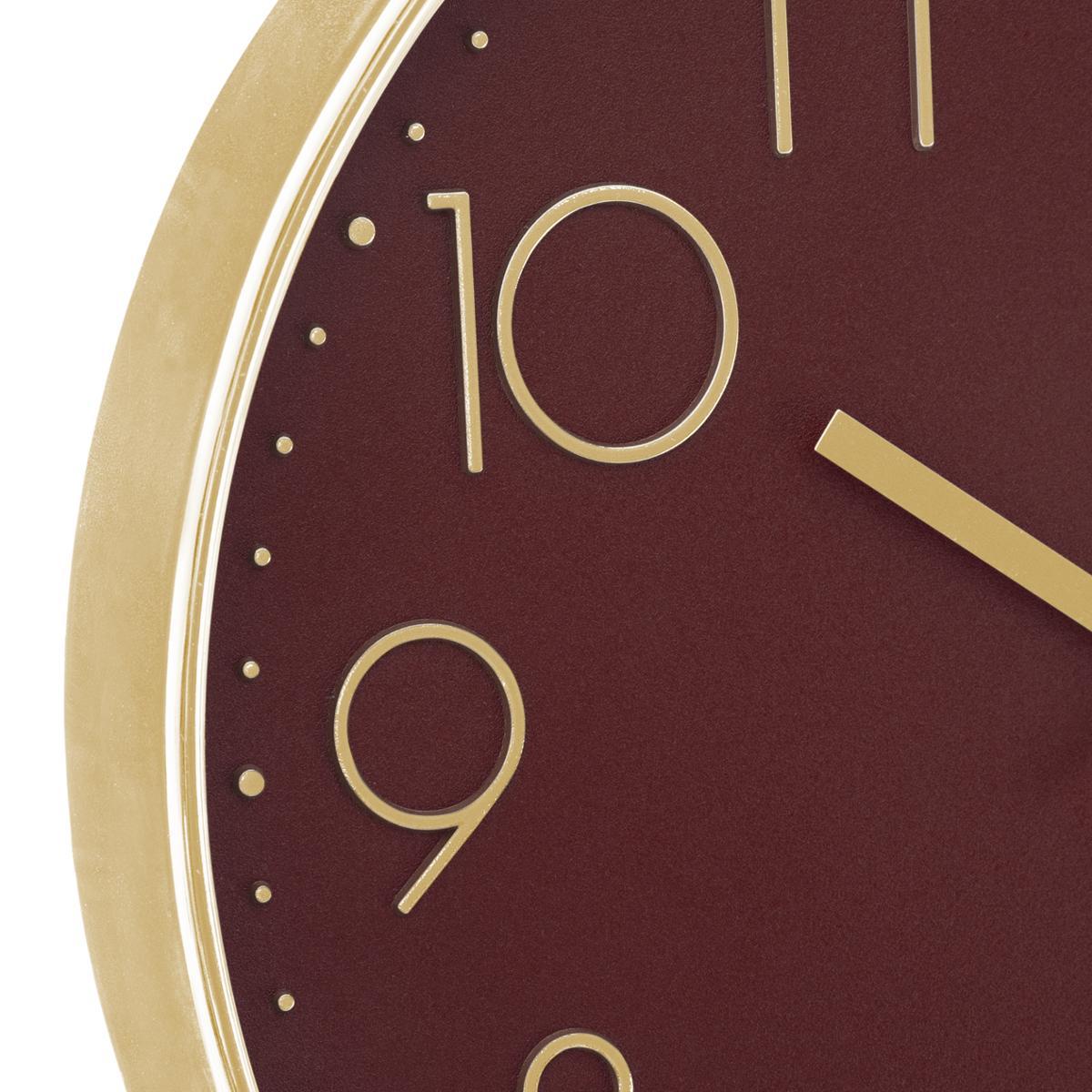 PENDULE SILENCE GOLD D.30CM