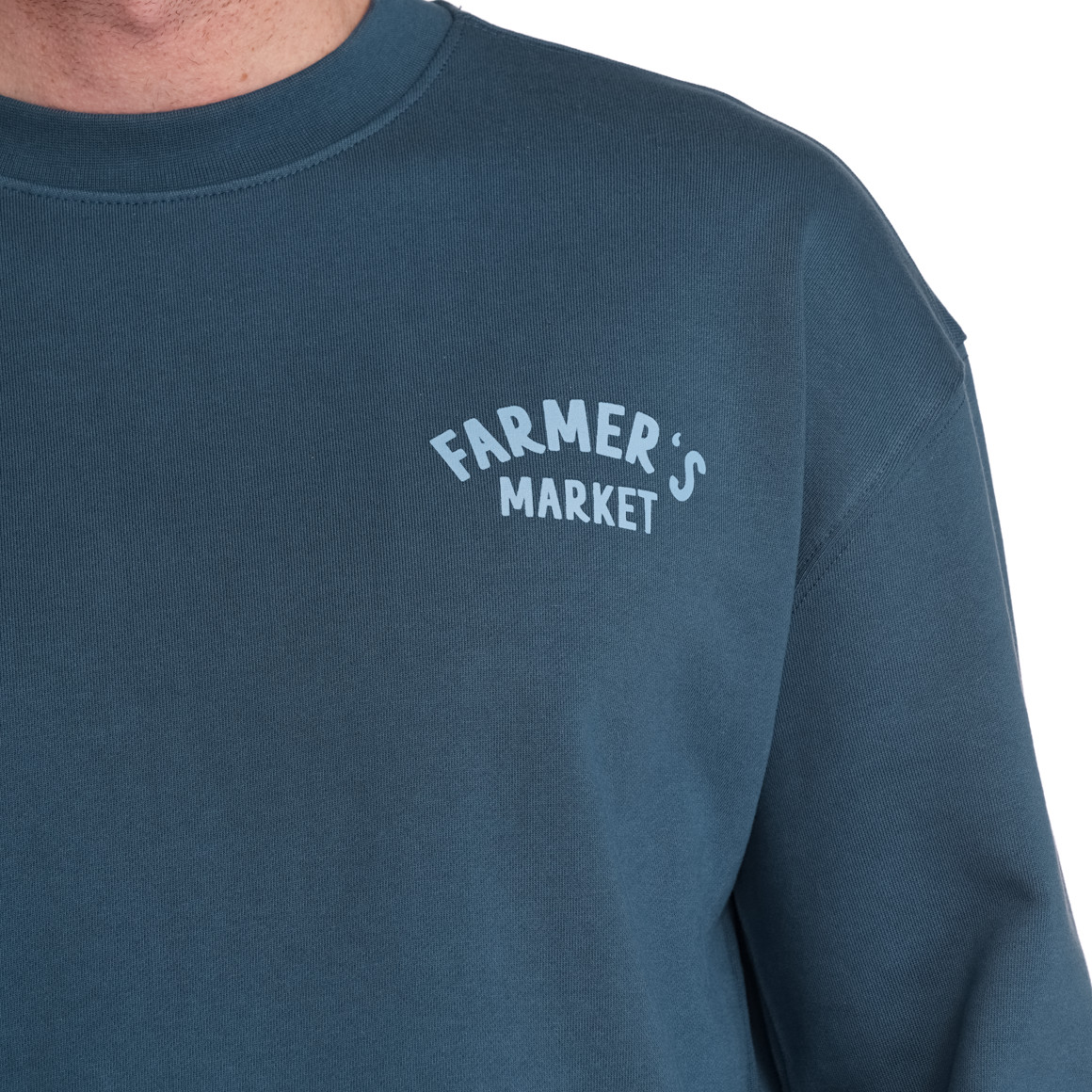 Jonas Nielsen Herren Sweatshirt mit Bio-Baumwolle dunkelblau