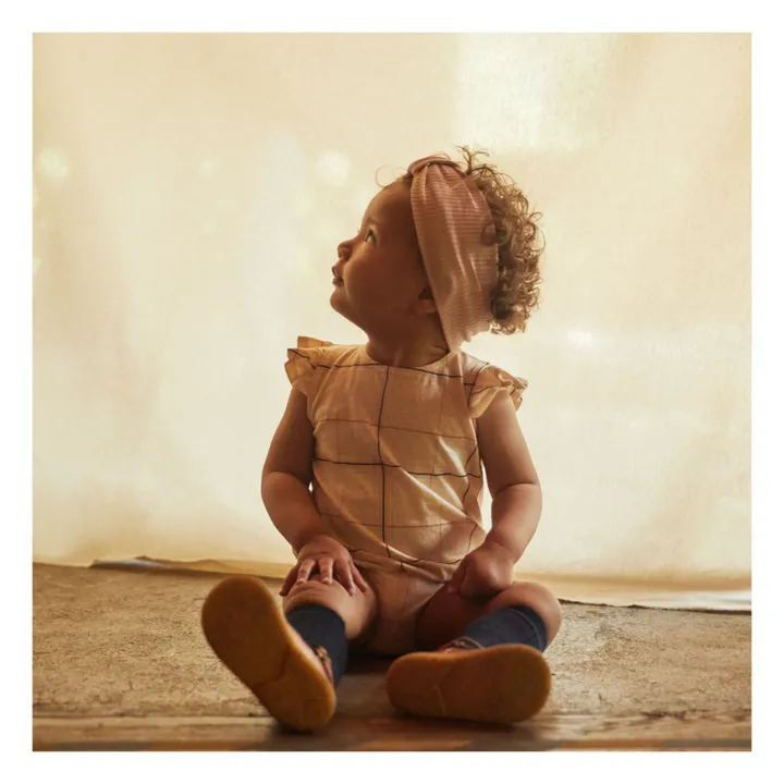 Minimalisma Headband en Soie Bi | Rose pâle