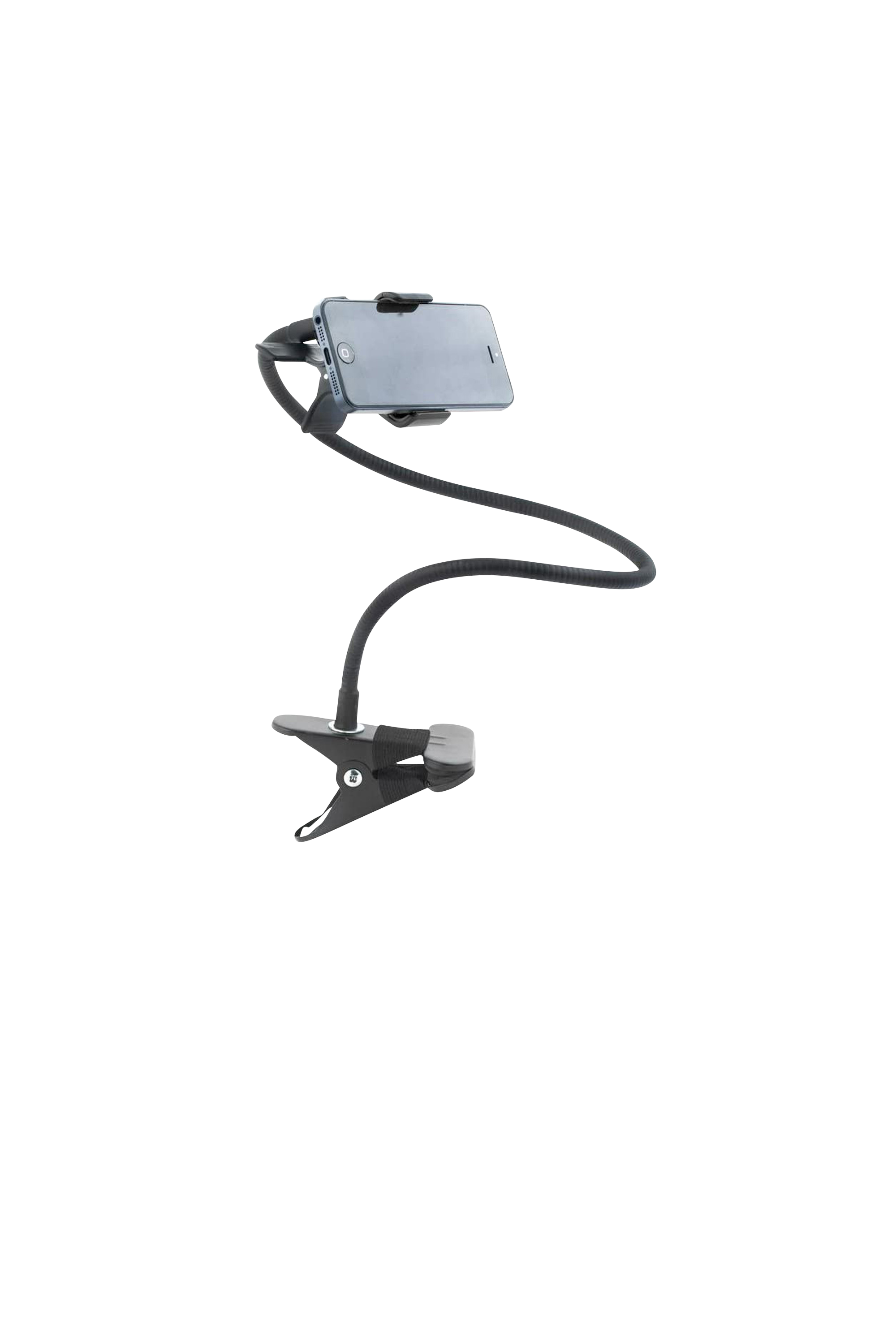 KIKKERLAND Support flexible de téléphone Noir