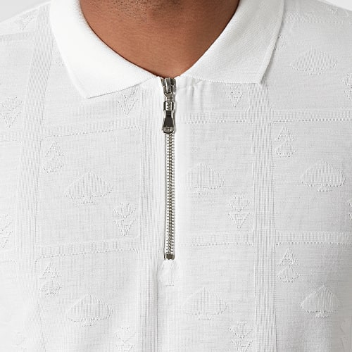 Polo Manches Courtes PL-14 Blanc