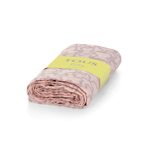 Musselina de bambu Muse Home Kaos Rosa