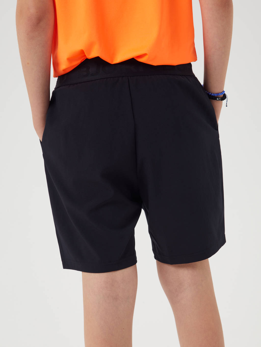 Björn Borg sportshort zwart/oranje