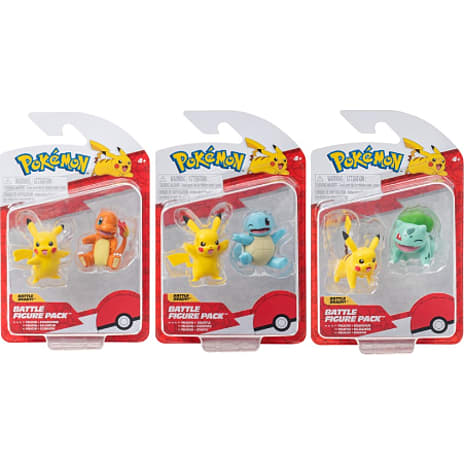 Pokémon battle 2-pak figur - flere varianter - assorteret