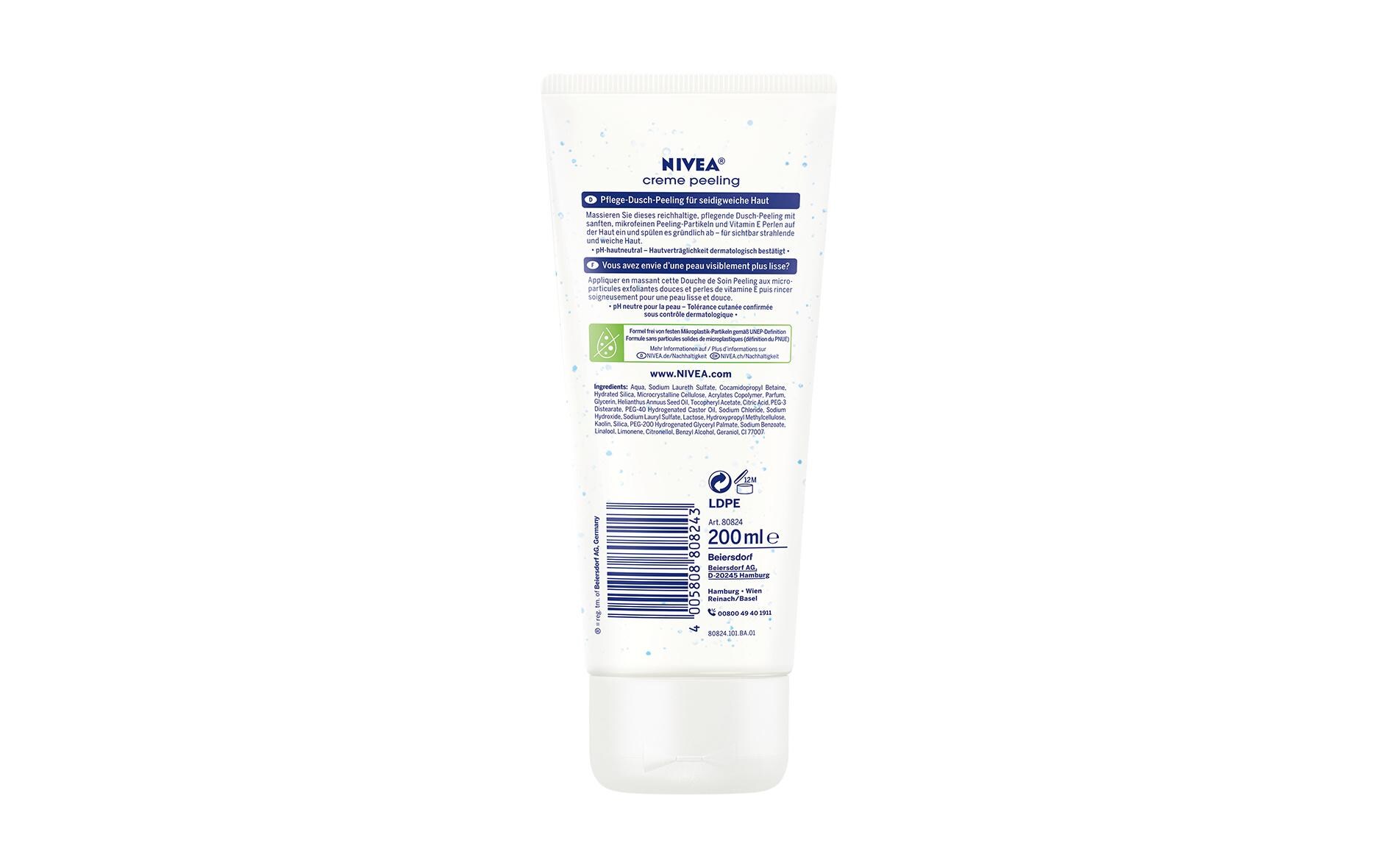 Duschcreme Peeling Creme Soft 200 mlPflege-Dusch-Peeling
