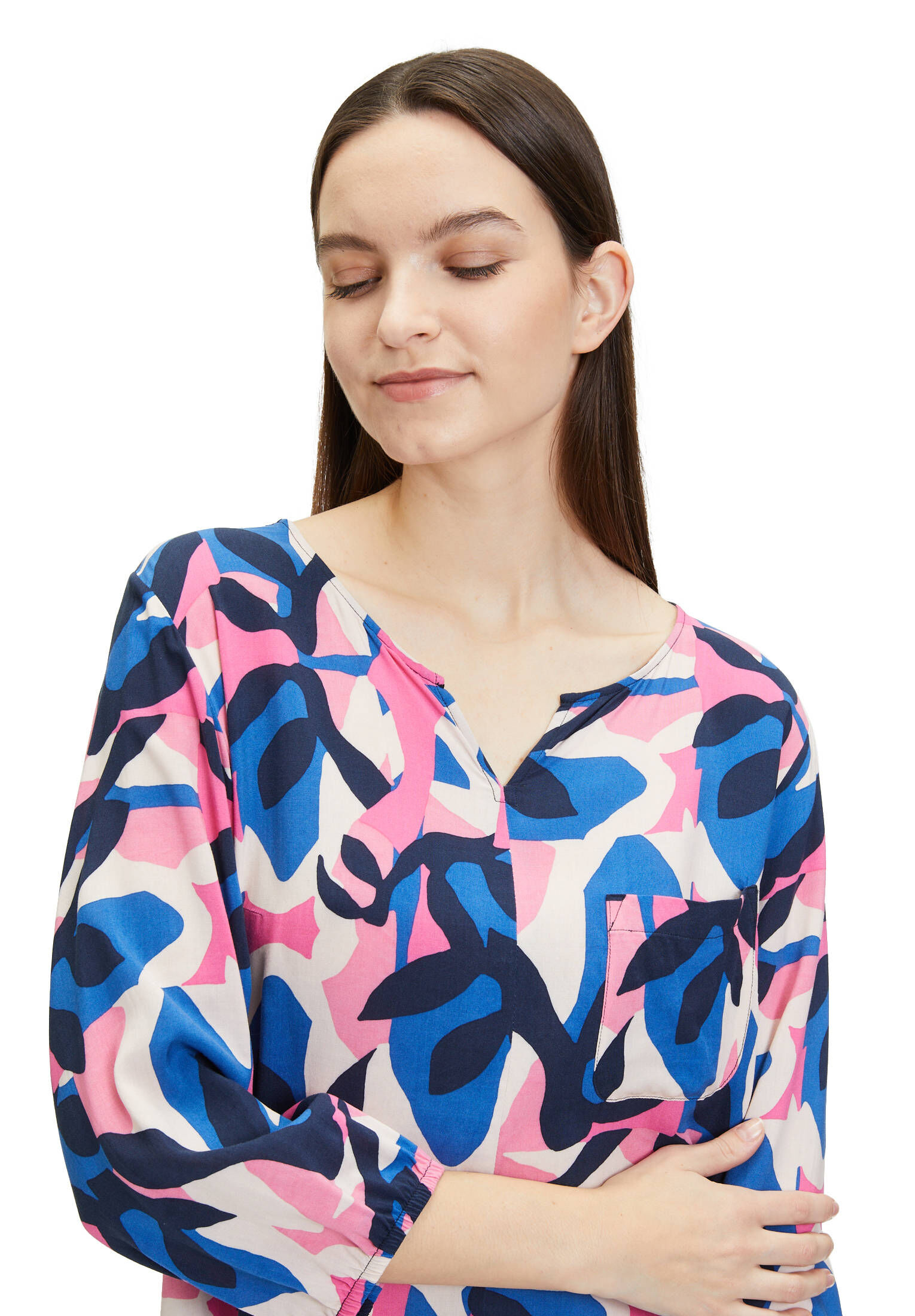 Betty & Co| Damen Blusenshirt mit Print