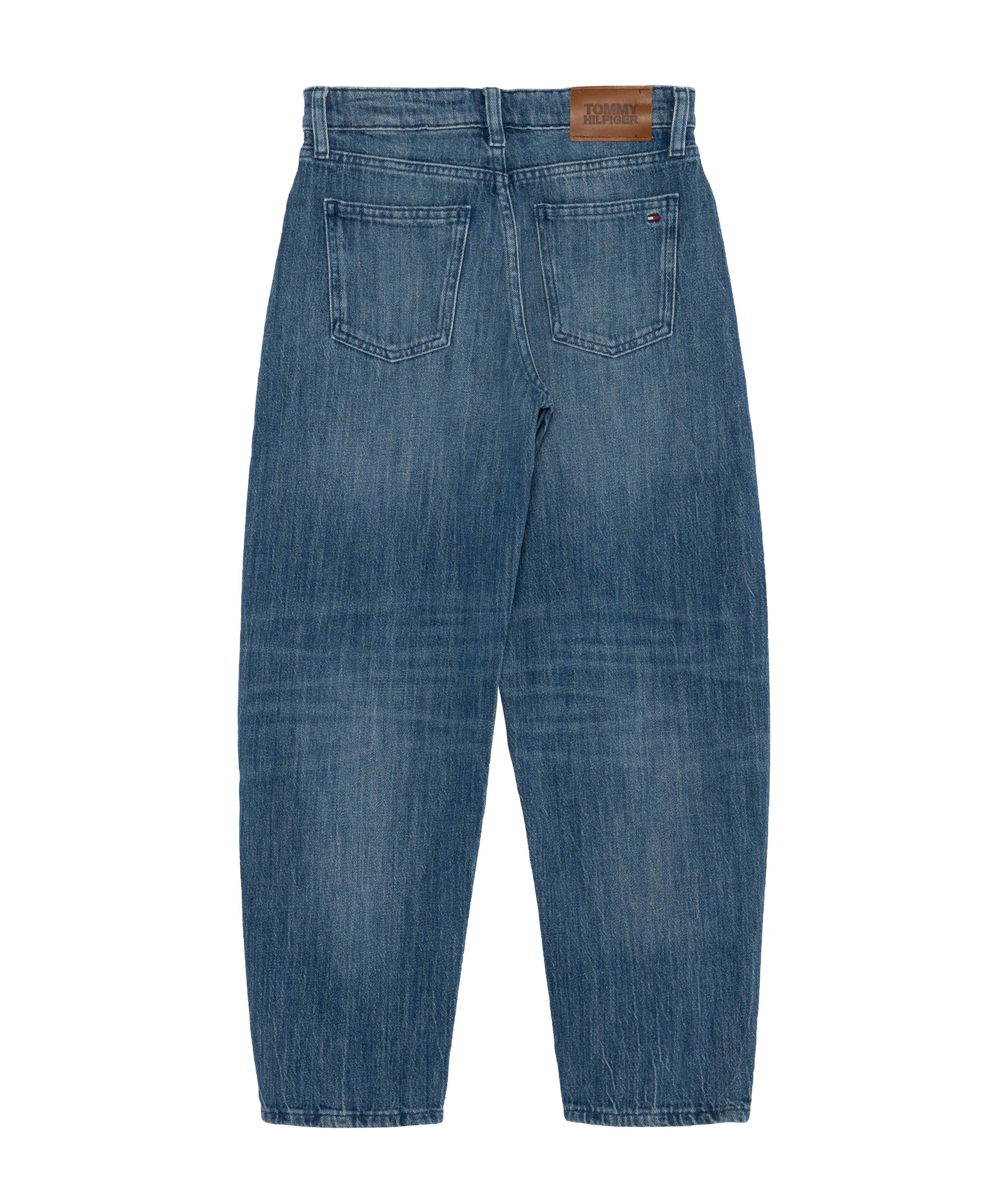 Tommy Hilfiger BARREL WASHED meisjes jeans blauw
