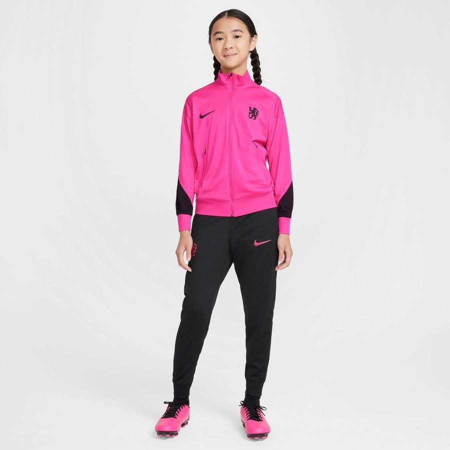 Chelsea Survêtement Dri-FIT Strike 3ème - Rose/Noir Enfant