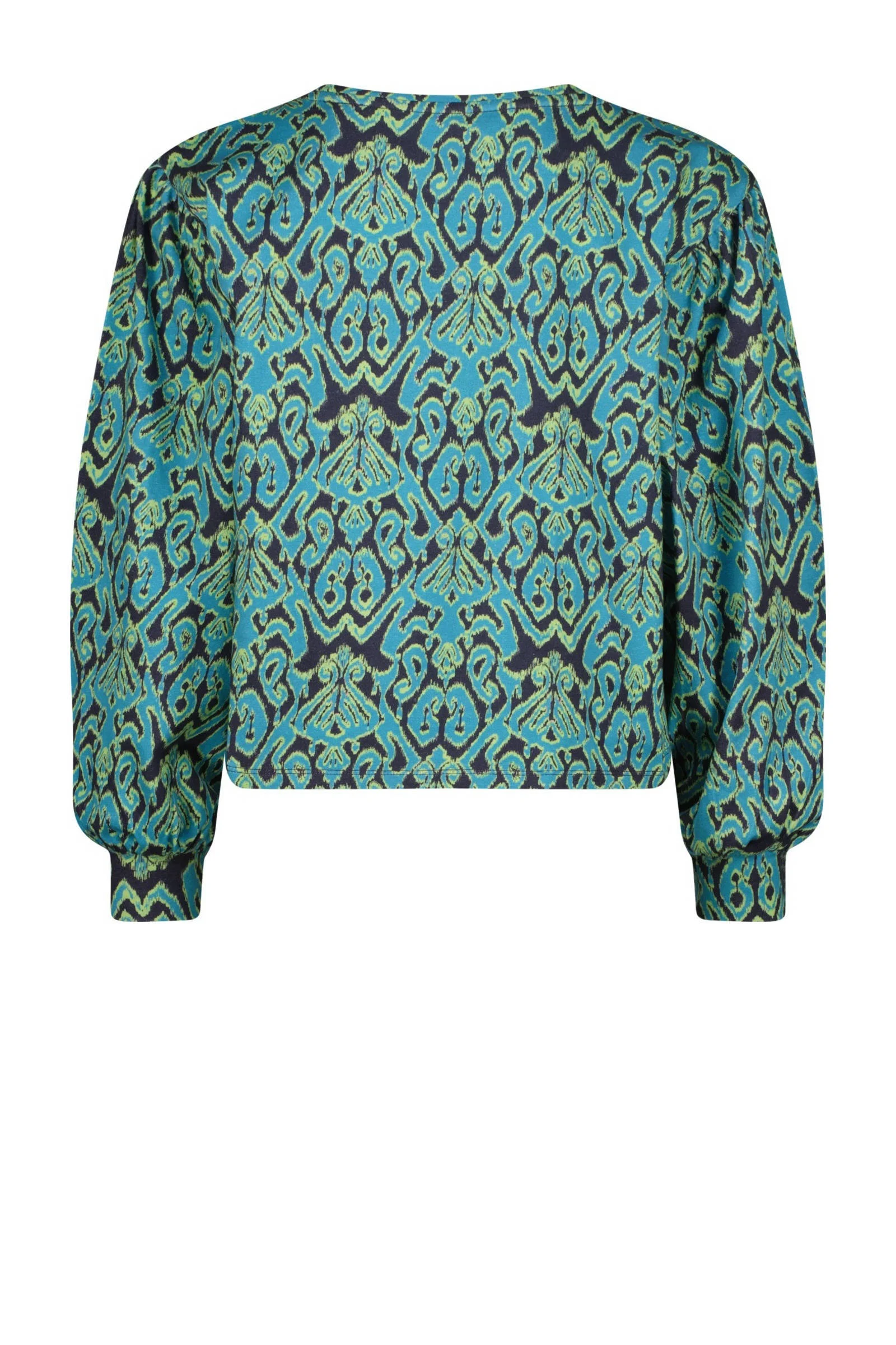 Vingino pyjama Welra met all over print blauw/zeegroen