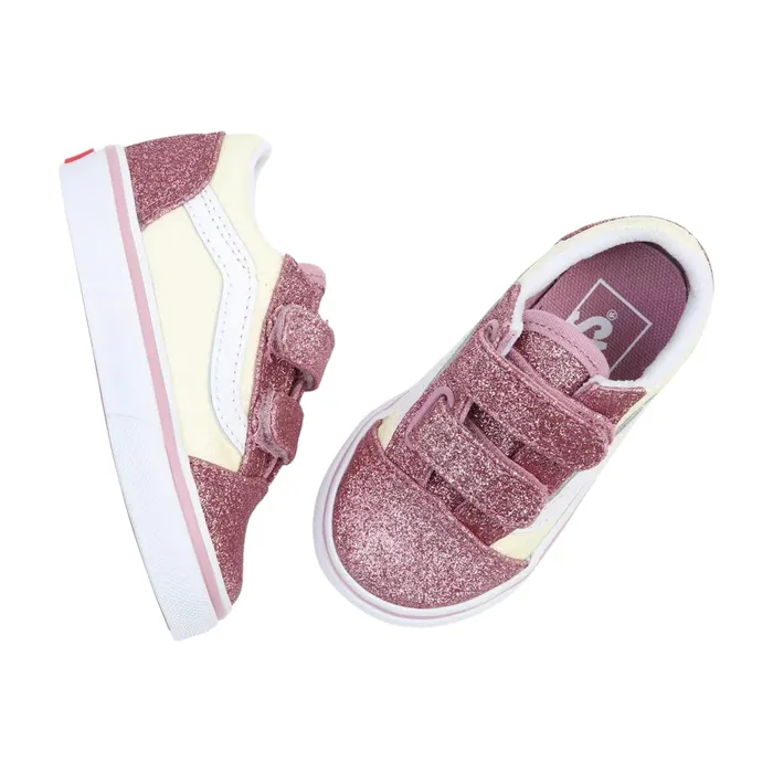 Vans Old Skool V Glitter Two Tone Sneakers Junior