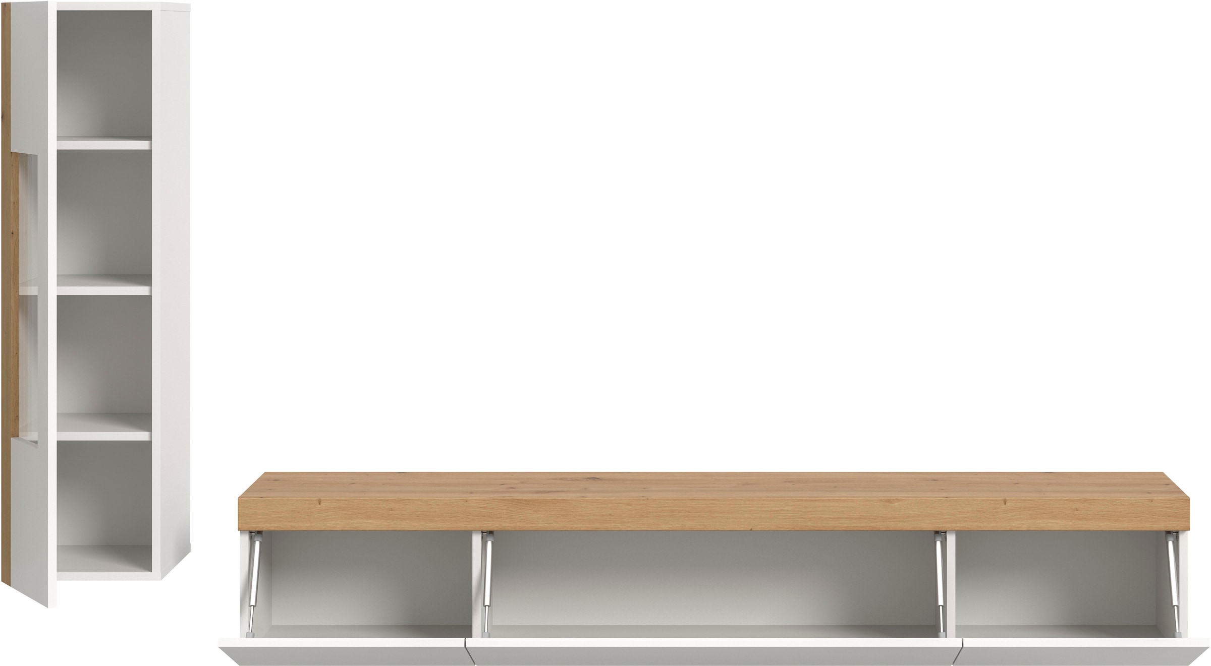 INOSIGN Wohnwand »Svala, Breite 180 cm, Wohnkombination« Set, 2 Stk. tlg.