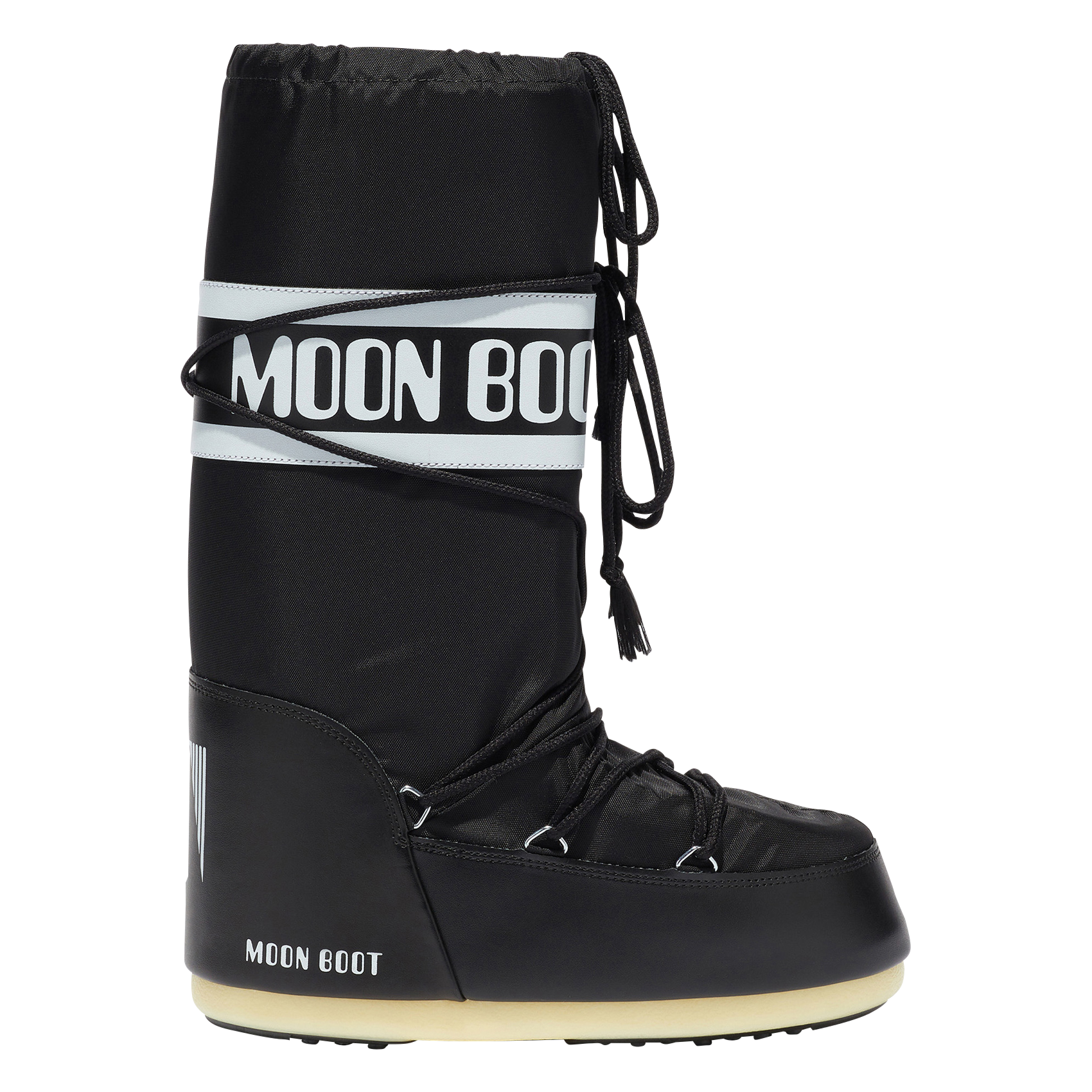 MB ICON NYLON - Bottes à lacets | Noir
