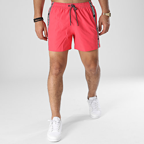Short De Bain A Bandes 211740-3R443 Corail