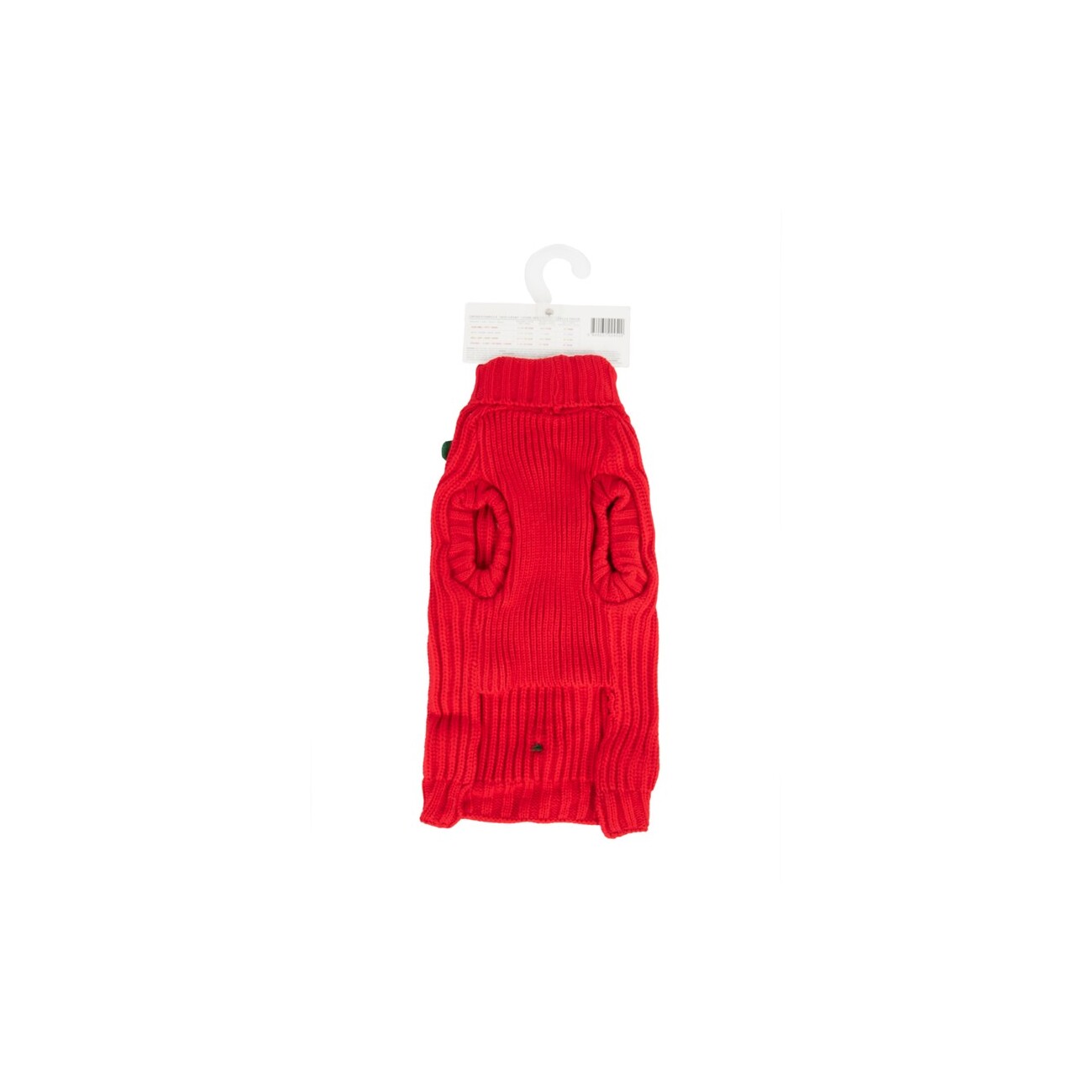 Paw Care Harry Barker Holiday Bommelpullover rot S