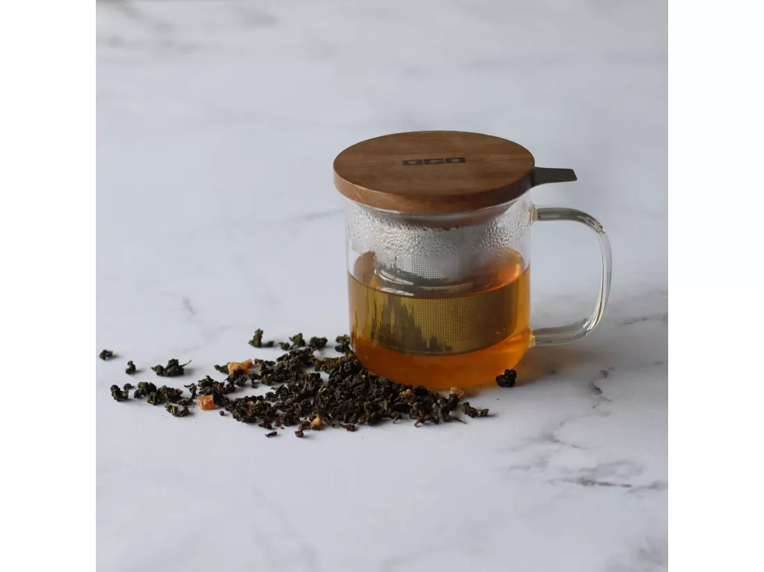 Ogo Living - Tisaniere Gustave En Verre Borosilicate 300ml Ogo