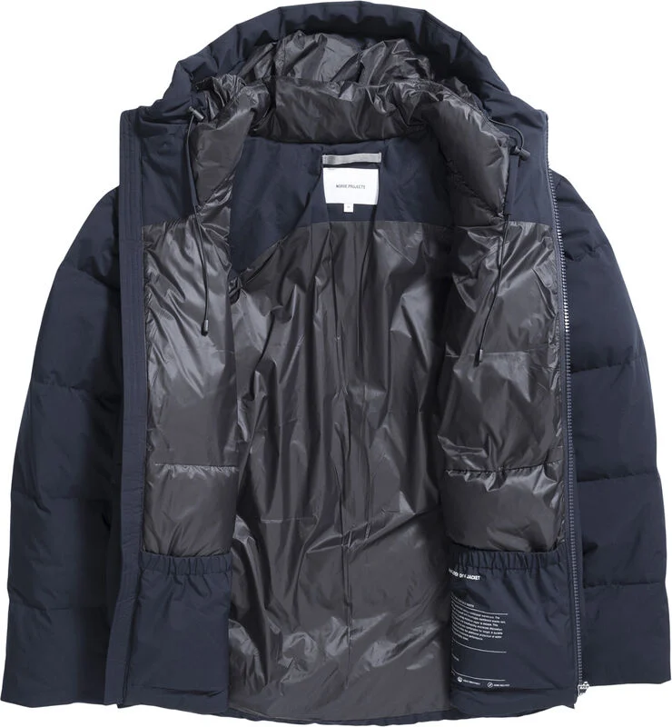 Norse Projects Asger 2. 0 Down Jacket Blå
