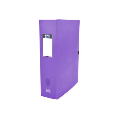 Oxford Osmose - Boîte de classement plastique - dos 80 mm - disponible dans différentes couleurs