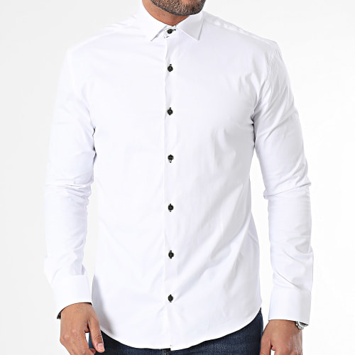 Chemise Manches Longues Blanc