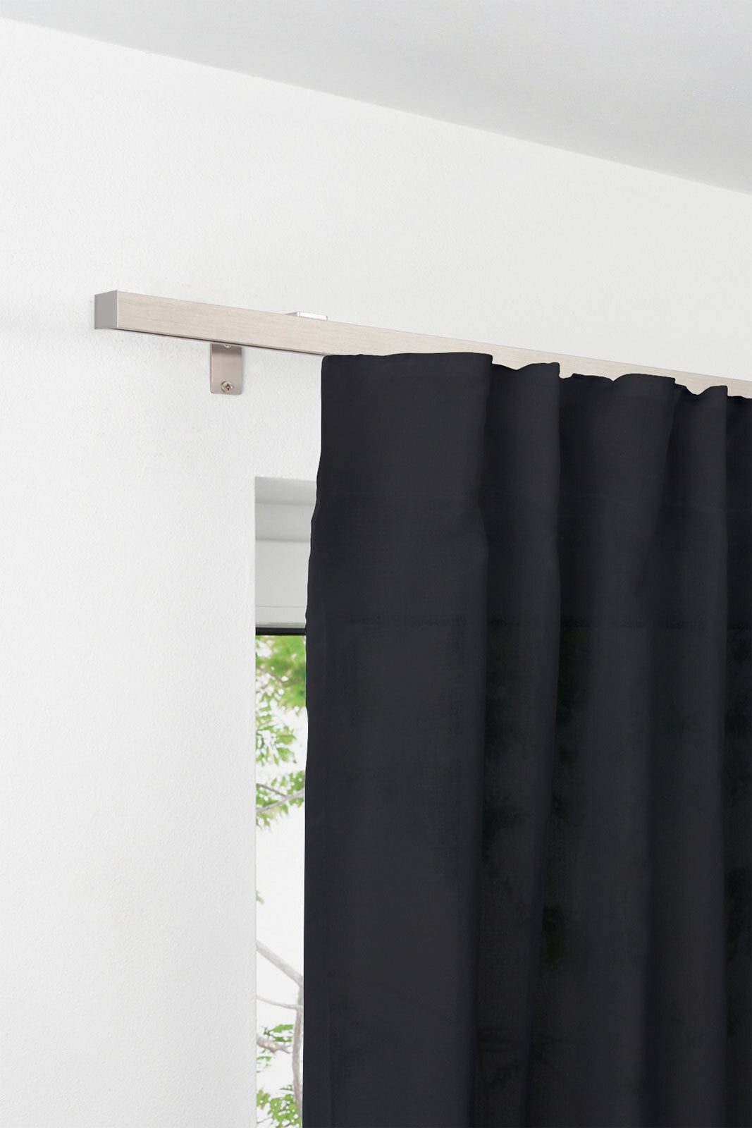 my deco Teleskopgarnitur ALL IN 160-280 cm silberfarbig