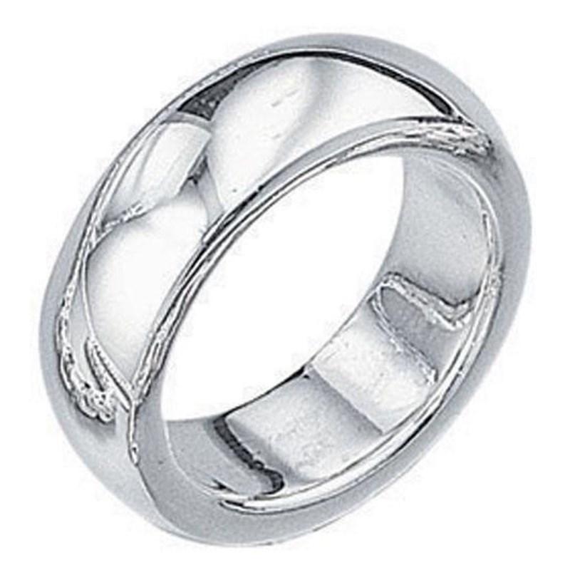 Bague anneau en argent 925/1000
