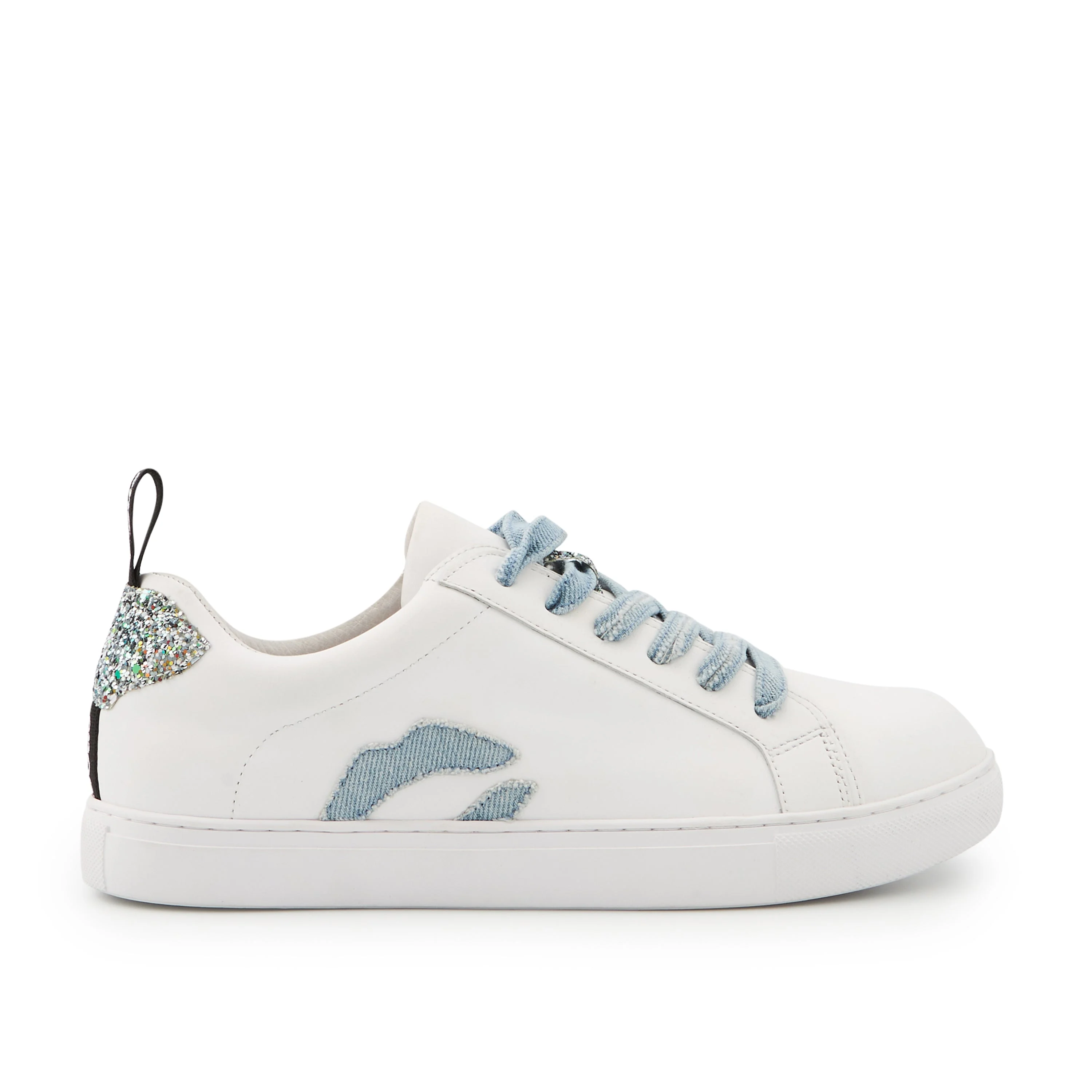 BETTY JEANS LOR - Sneakers en cuir | Blanc