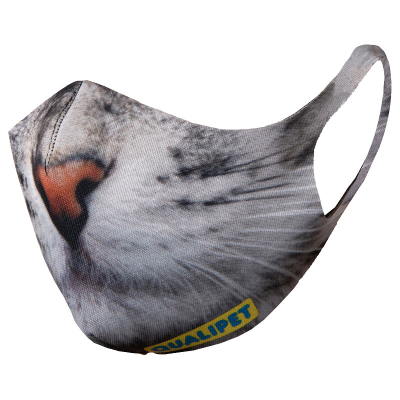 QUALIPET Hygienemaske Cat mit Katzenmotiv